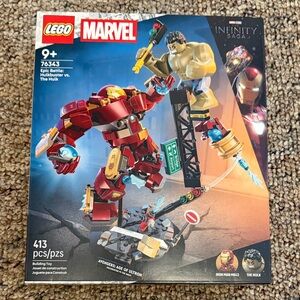 NEW Lego Marvel Avengers Iron Man & Hulk (model #76343)